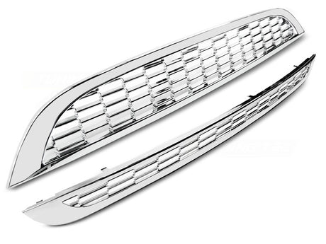 Chrom Kühlergrill für MINI Cooper R50 R53 2001-2006, Frontgrill Grill Zubehör