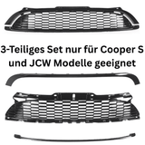 Kühlergrill Sport für MINI Cooper S JCW R55 R56 R57 2006-2014 Glanz Schwarz