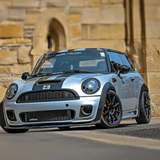 Frontgrill Kühlergrill für MINI Cooper R55 R56 R57 2006-2009 schwarz Glanz