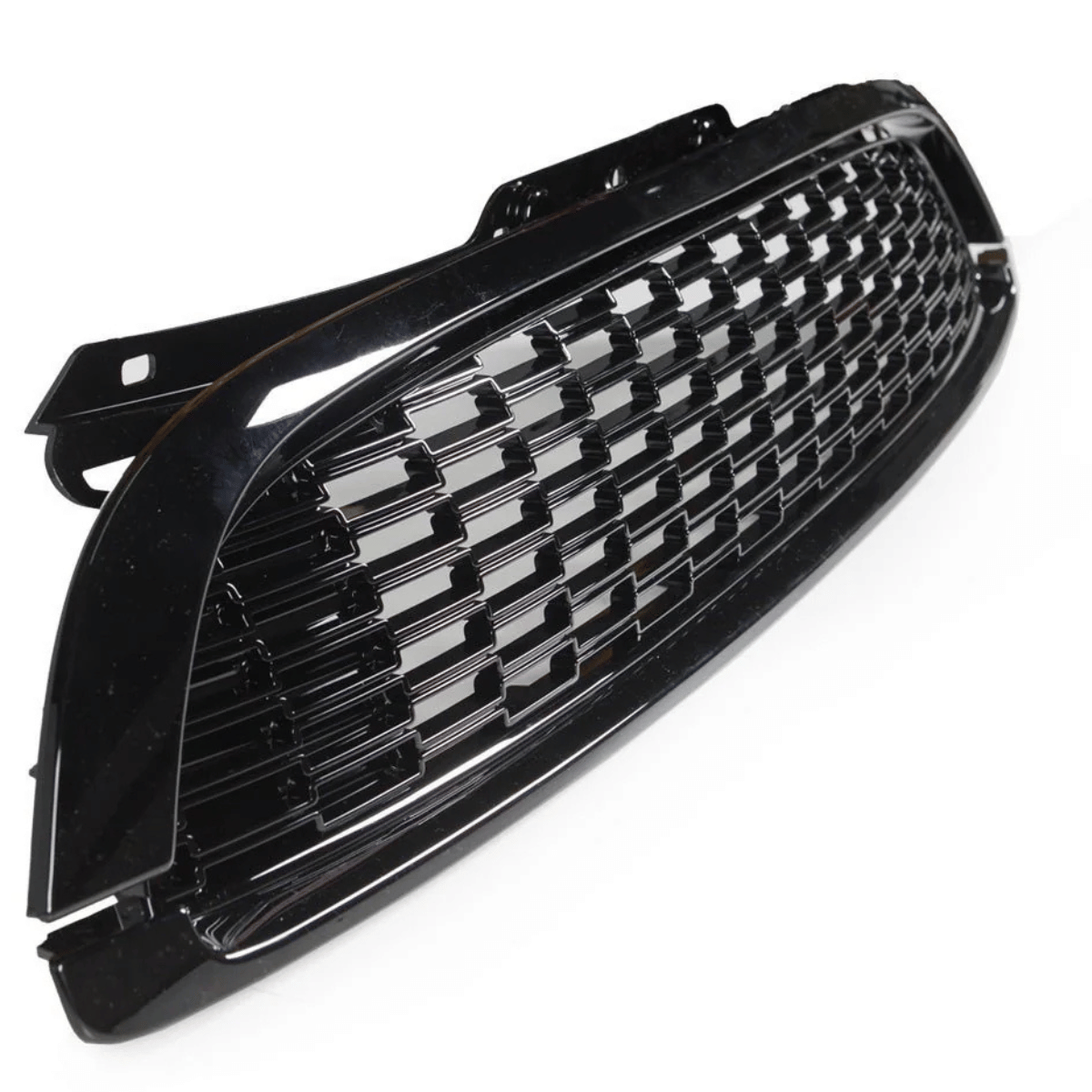 Frontgrill Kühlergrill für MINI Cooper R55 R56 R57 2006-2009 schwarz Glanz