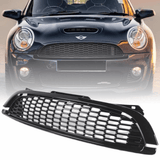 Frontgrill Kühlergrill für MINI Cooper R55 R56 R57 2006-2009 schwarz Glanz
