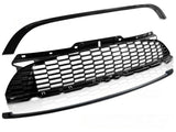 Glanzschwarzer Kühlergrill Sport für MINI Cooper S JCW R56 R57 R55 Tuning Zubehör