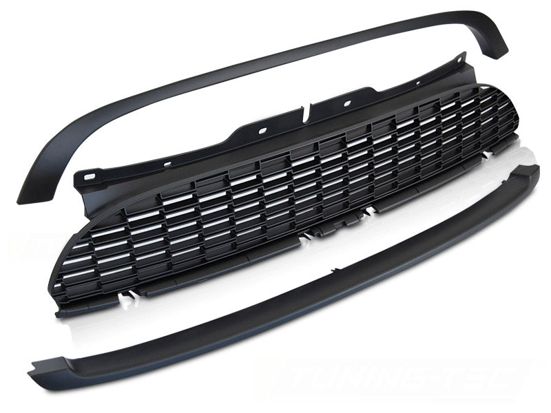 Kühlergrill für MINI Cooper R56 R57 2006-2009 Frontgrill schwarz Tuning Zubehör