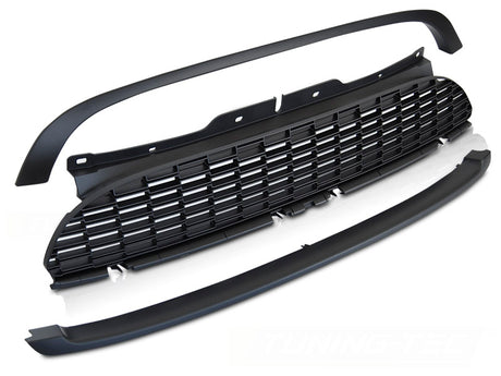 Kühlergrill für MINI Cooper R56 R57 2006-2009 Frontgrill schwarz Tuning Zubehör
