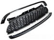 Schwarzer Glanz Frontgrill Kühlergrill für MINI Cooper R55 R56 R57 2006-2009 Tuning Zubehör