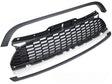 Schwarzer Kühlergrill für Mini Cooper R55 R56 R57 2010-2014 Frontgrill Ersatzteil
