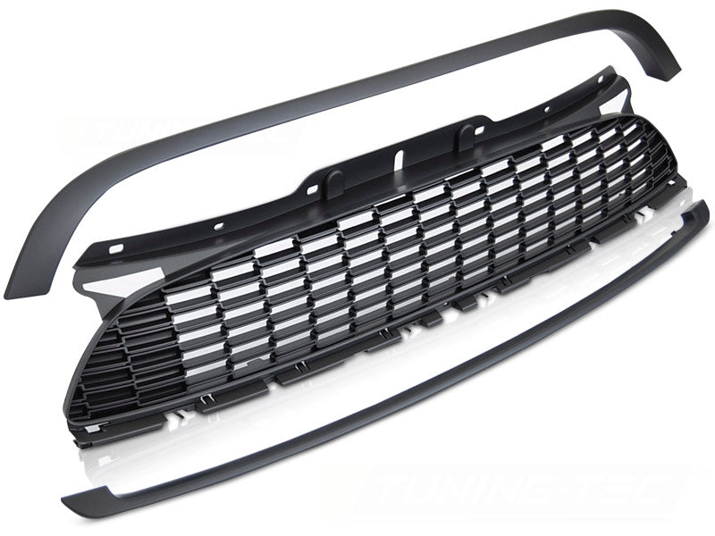 Schwarzer Kühlergrill für Mini Cooper R55 R56 R57 2010-2014 Frontgrill Ersatzteil