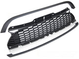 Schwarzer Kühlergrill für Mini Cooper R55 R56 R57 2010-2014 Frontgrill Ersatzteil