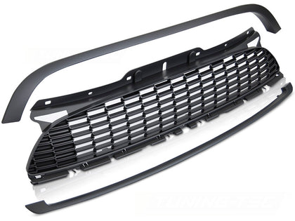 Kühlergrill schwarz für Mini Cooper R55 R56 R57 2010-2014 Frontgrill Ersatzteil