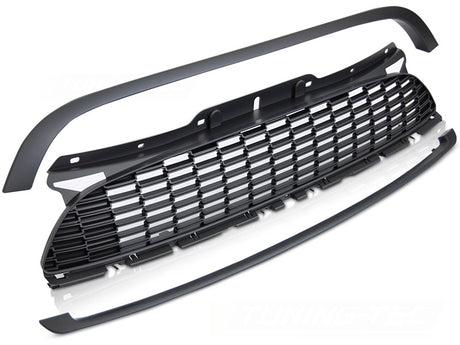 Schwarzer Kühlergrill für Mini Cooper R55 R56 R57 2010-2014 Frontgrill Ersatzteil