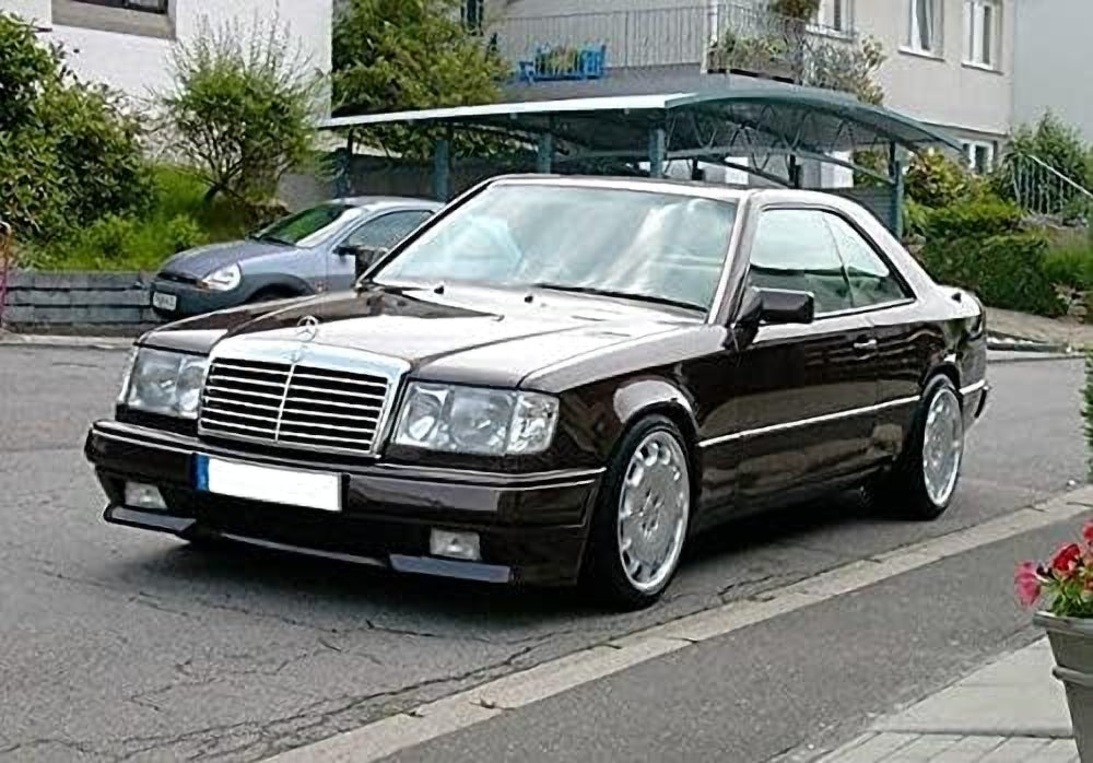 Sportgrill Frontgrill chrom für Mercedes W124 E-Klasse 01.1985-04.1993 - CR Tuning