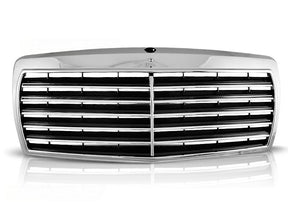 Sportgrill Frontgrill für Mercedes W201 190 12.1982-05.1993 chrom schwarz - CR Tuning