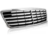 Sport Kühlergrill Front für Mercedes W210 E-Klasse 06.1999-03.2002