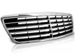 Sport Kühlergrill Chrom für Mercedes W210 E-Klasse 06.1999-03.2002 Frontgrill Tuning