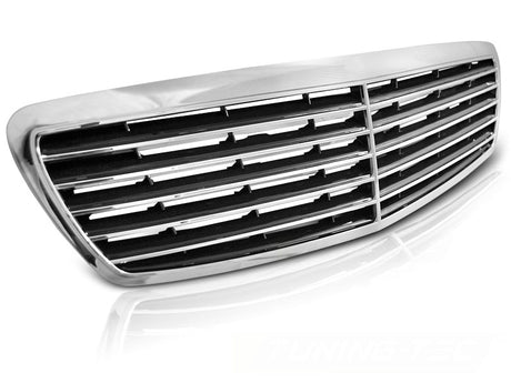 Frontgrill Kühlergrill Chrom für Mercedes E-Klasse W211 2002-2006 - CR Tuning