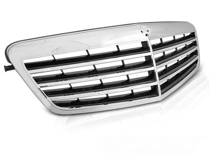 Frontgrill Kühlergrill Chrom für Mercedes W212 2009-2013