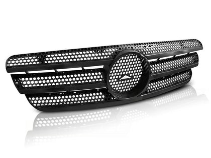 Sport Kühlergrill schwarz für Mercedes W163 1998-2005 Front Grill Optik