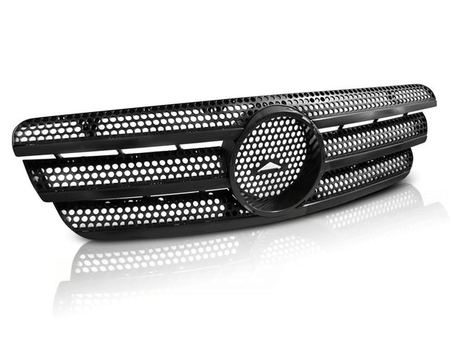 Sport Kühlergrill schwarz für Mercedes W163 1998-2005 Front Grill Optik - CR Tuning