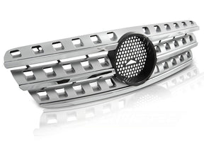 Sport Kühlergrill für Mercedes W163 1998-2005 Chrom Silber Frontgrill Sport Look - CR Tuning