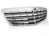 Chrom schwarzer Sport Kühlergrill Mercedes W221 2009-2013 ohne Distronic