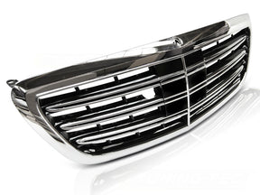 Sport Kühlergrill für Mercedes S-Klasse W222 2013-2020 Chrom mit Night View - CR Tuning
