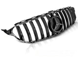 Sport Kühlergrill schwarz Glanz für Mercedes W205 2014-2018 - CR Tuning
