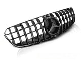 Sport Grill Glossy Schwarz für Mercedes GLC W253 2015-2018 Kühlergrill - CR Tuning