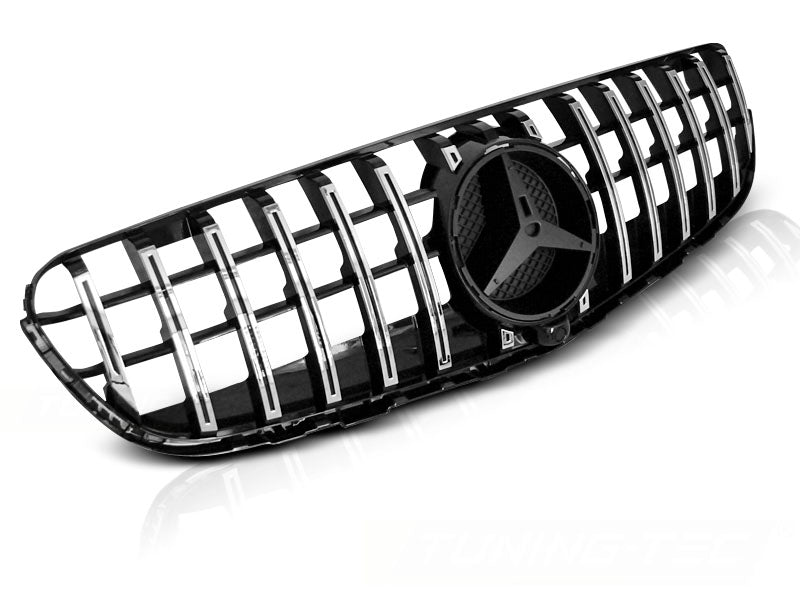 Sport Grill Glanz Schwarz Chrom für Mercedes GLC W253 2015-2018 - CR Tuning