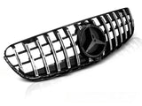 Sport Grill Glanz Schwarz Chrom für Mercedes GLC W253 2015-2018 - CR Tuning