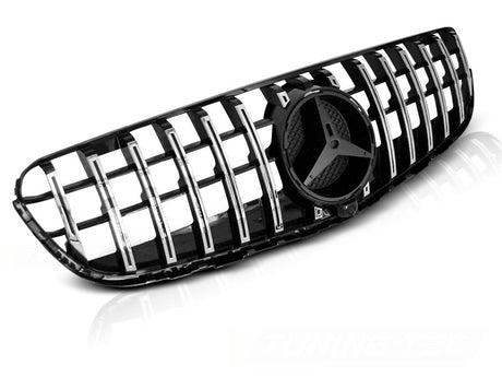 Sport Grill Glanz Schwarz Chrom für Mercedes GLC W253 2015-2018 - CR Tuning