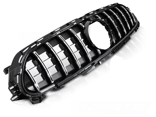 Sport Kühlergrill Chrom Schwarz für Mercedes W213 Facelift 2020-2023 - CR Tuning