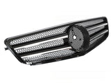 Sport Kühlergrill schwarz chrom für Mercedes C-Klasse W204 S204 2007-2014 - CR Tuning