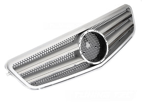 Sport Kühlergrill Silber Chrom für Mercedes C-Klasse W204 S204 2007-2014 - CR Tuning