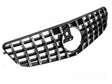Sport Grill für Mercedes C-Klasse W204 S204 2007-2014 schwarz chrom mit Sternaufnahme