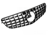 Sport Grill für Mercedes C-Klasse W204 S204 2007-2014 schwarz chrom - CR Tuning