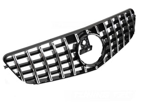 Sport Grill für Mercedes C-Klasse W204 S204 2007-2014 schwarz chrom - CR Tuning