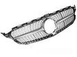 Diamond Kühlergrill silber chrom für Mercedes C-Klasse W205 S205 C205 2018-2023 Tuning