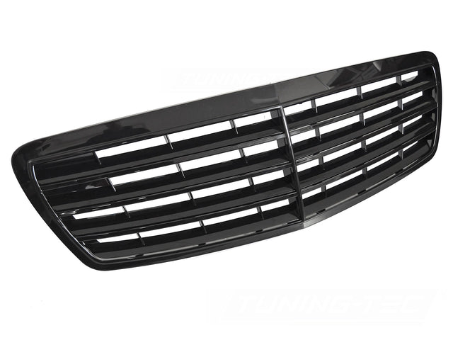 Kühlergrill Glanz Schwarz für Mercedes E-Klasse W211 S211 2002-2006 Front - CR Tuning