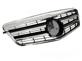 Sport Kühlergrill für Mercedes E-Klasse W212 S212 2009-2013 Schwarz Chrom - CR Tuning