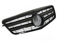 Glanzschwarzer Sport Kühlergrill für Mercedes E-Klasse W212 S212 2009-2013 mit Sternaufnahme