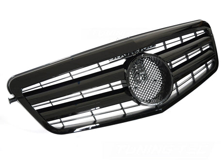 Sport Kühlergrill für Mercedes E-Klasse W212 S212 2009-2013 glanzschwarz - CR Tuning