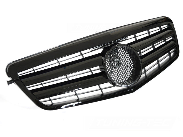 Sport Kühlergrill für Mercedes E-Klasse W212 S212 2009-2013 glanzschwarz - CR Tuning