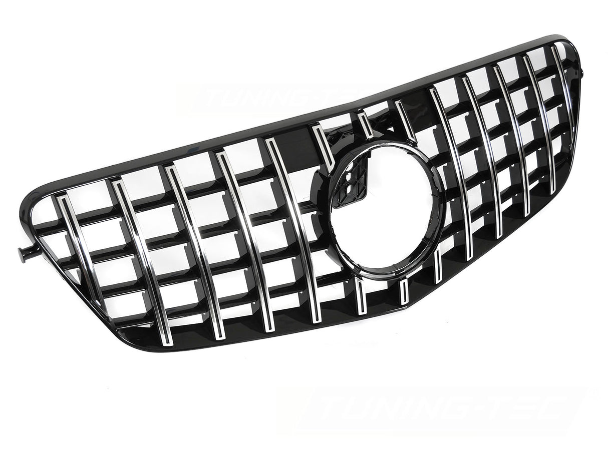 Kühlergrill für Mercedes E-Klasse W212 S212 2009-2013 Schwarz Chrom - CR Tuning