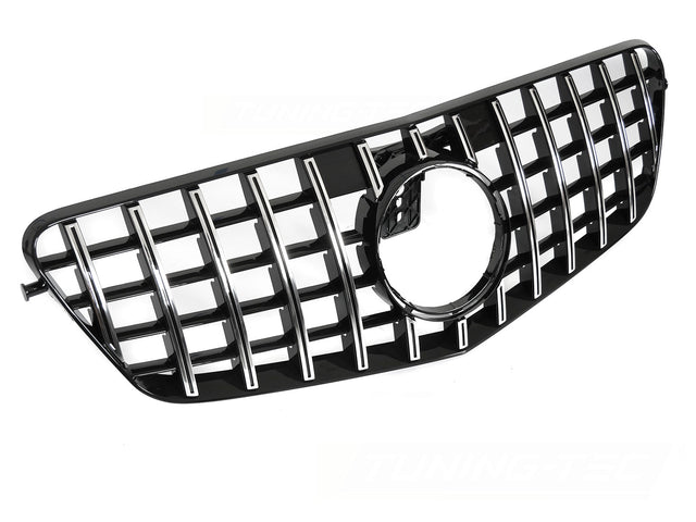 Kühlergrill für Mercedes E-Klasse W212 S212 2009-2013 Schwarz Chrom - CR Tuning