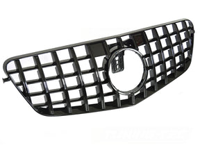 Sport Kühlergrill für Mercedes E-Klasse W212 S212 2009-2013 Glanz Schwarz - CR Tuning