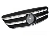 Sport Grill für Mercedes S-Klasse W221 2005-2009 schwarz chrom - CR Tuning