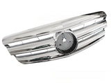 Sport Kühlergrill für Mercedes S-Klasse W221 2005-2009 Chrom Frontgrill - CR Tuning