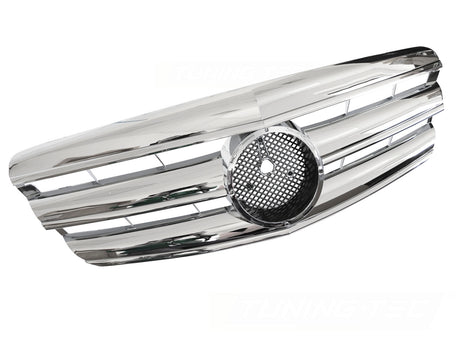 Sport Kühlergrill für Mercedes S-Klasse W221 2005-2009 Chrom Frontgrill - CR Tuning