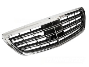 Kühlergrill Schwarz-Chrom für Mercedes S-Klasse W222 2013-2017 Night View - CR Tuning