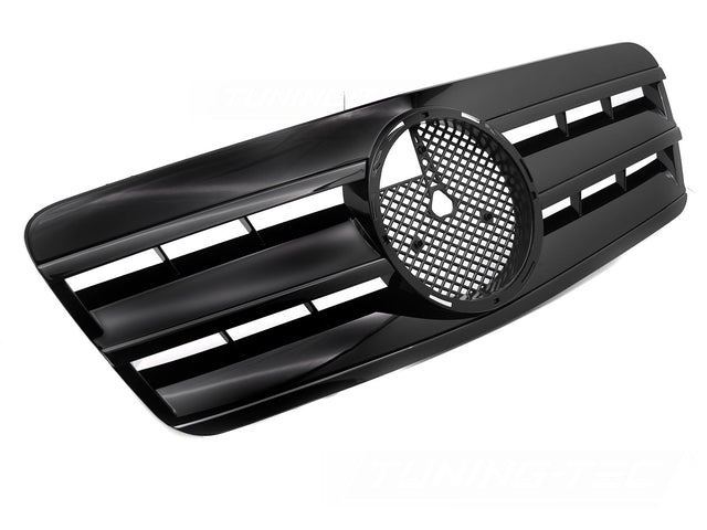 Sport Kühlergrill Glanz Schwarz für Mercedes CLK W208 1997-2003 - CR Tuning